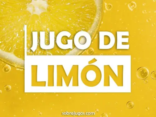 JUGO DE LIMÓN