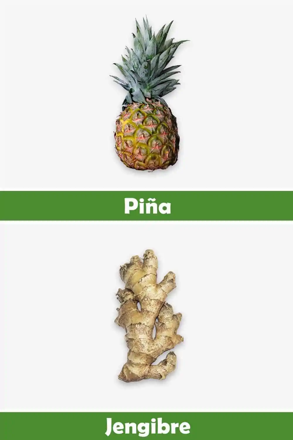 PIÑA Y JENGIBRE