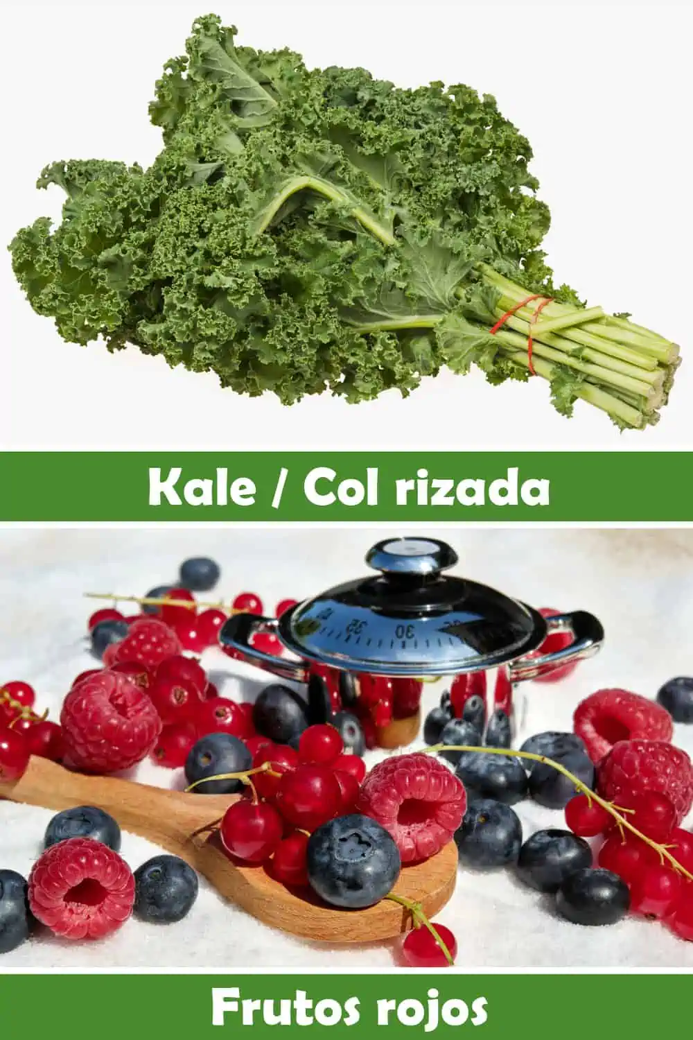 KALE Y FRUTOS ROJOS