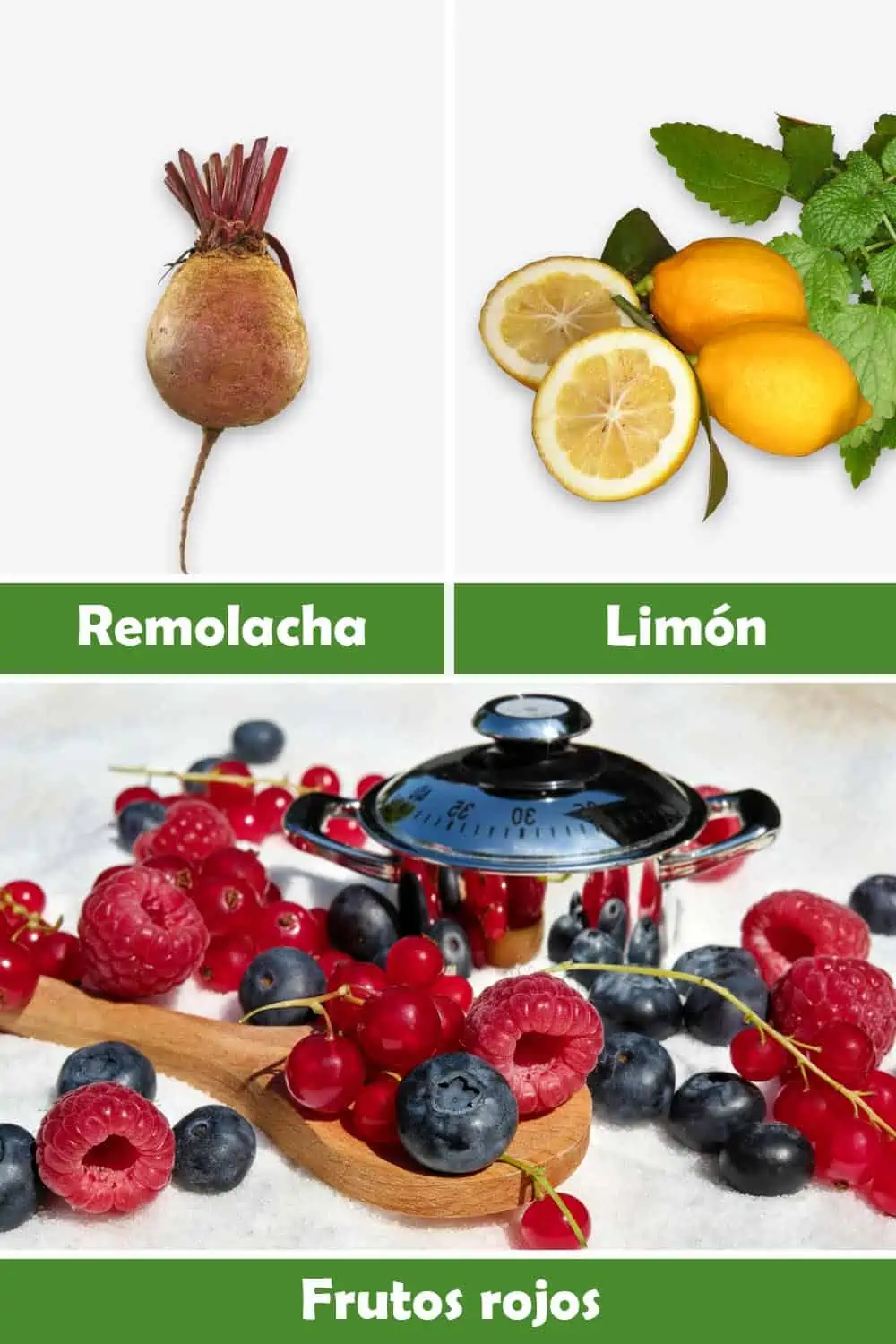 REMOLACHA, LIMÓN Y FRUTOS ROJOS