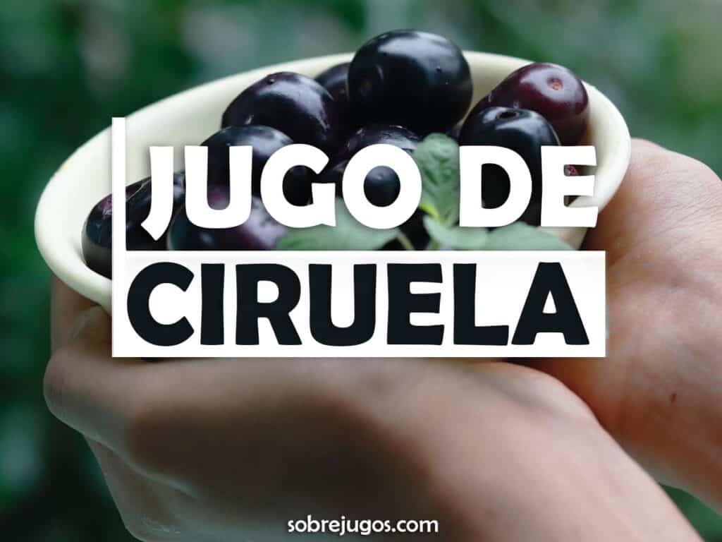 JUGO DE CIRUELA
