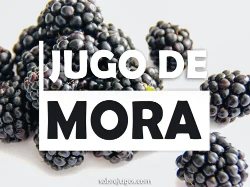 JUGO DE MORA