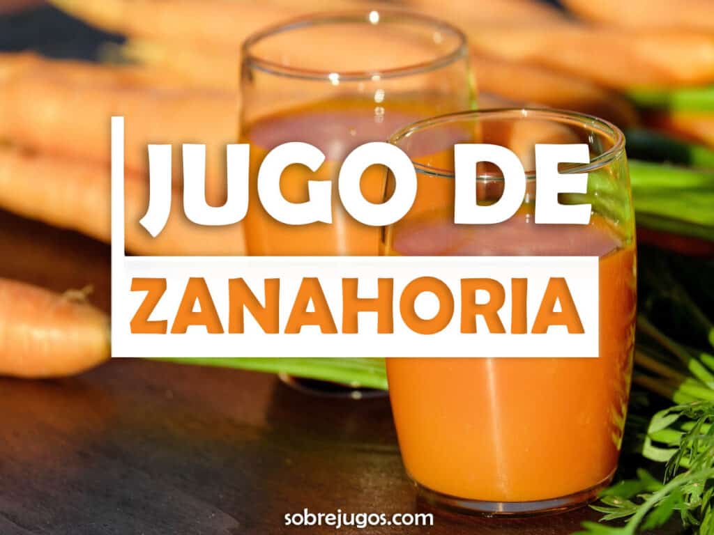 JUGO DE ZANAHORIA