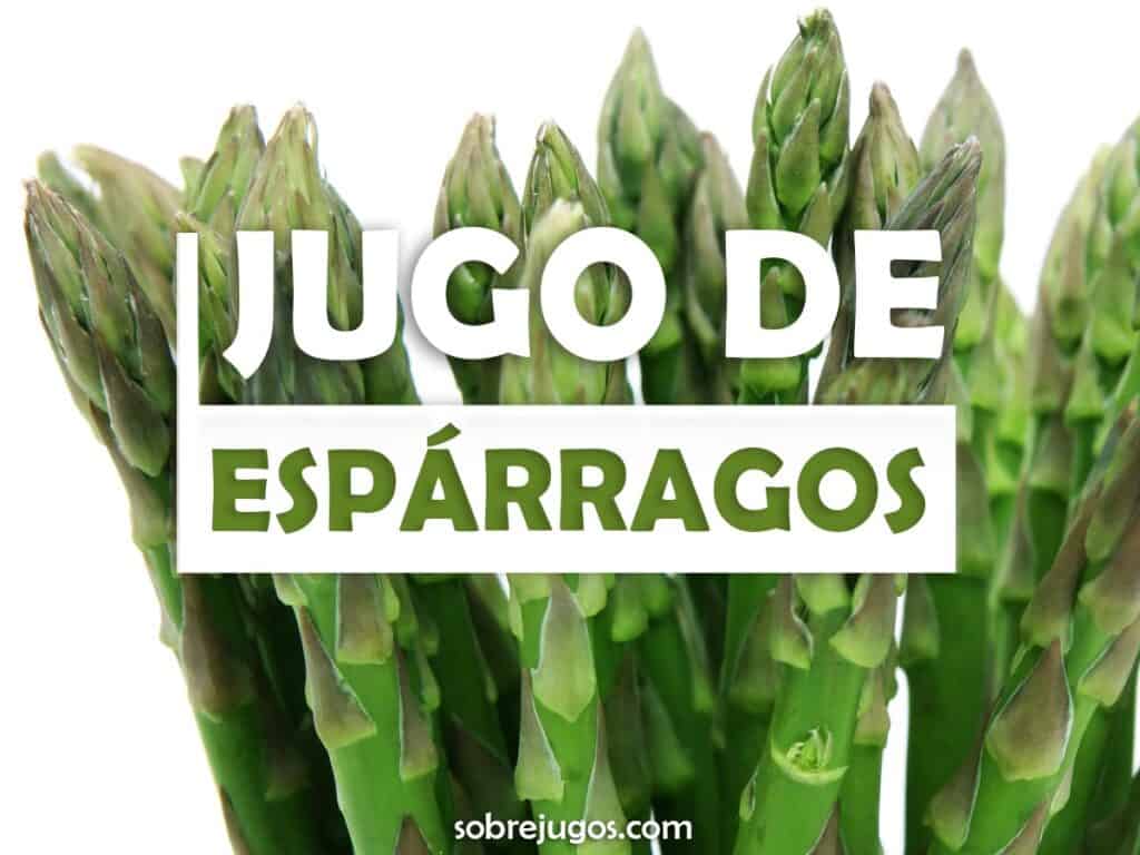 JUGO DE ESPÁRRAGOS