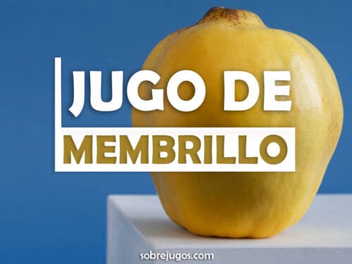 JUGO DE MEMBRILLO