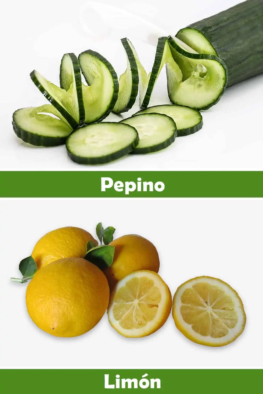 PEPINO Y LIMÓN